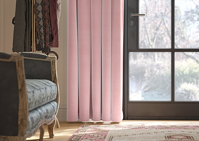 Ultra Luxe Velvet, Pink Orchid - Made to Measure Curtains - Image 5